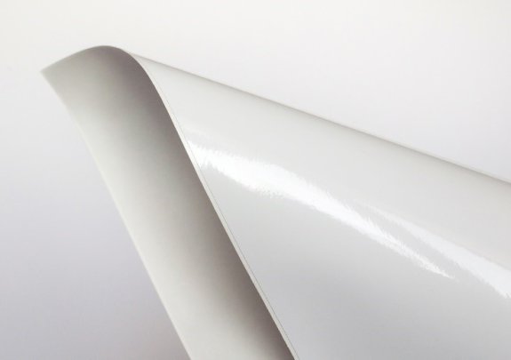 RI-140 PVC Floor Talker White Gloss детальное изображение Напольна графіка Пленка в рулонах