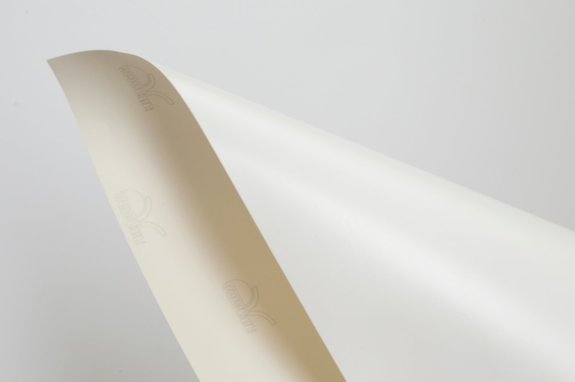 RI-165/80  PVC WHITE MAT AP PERM детальное изображение Плівка під друк Економ-серія Пленка в рулонах